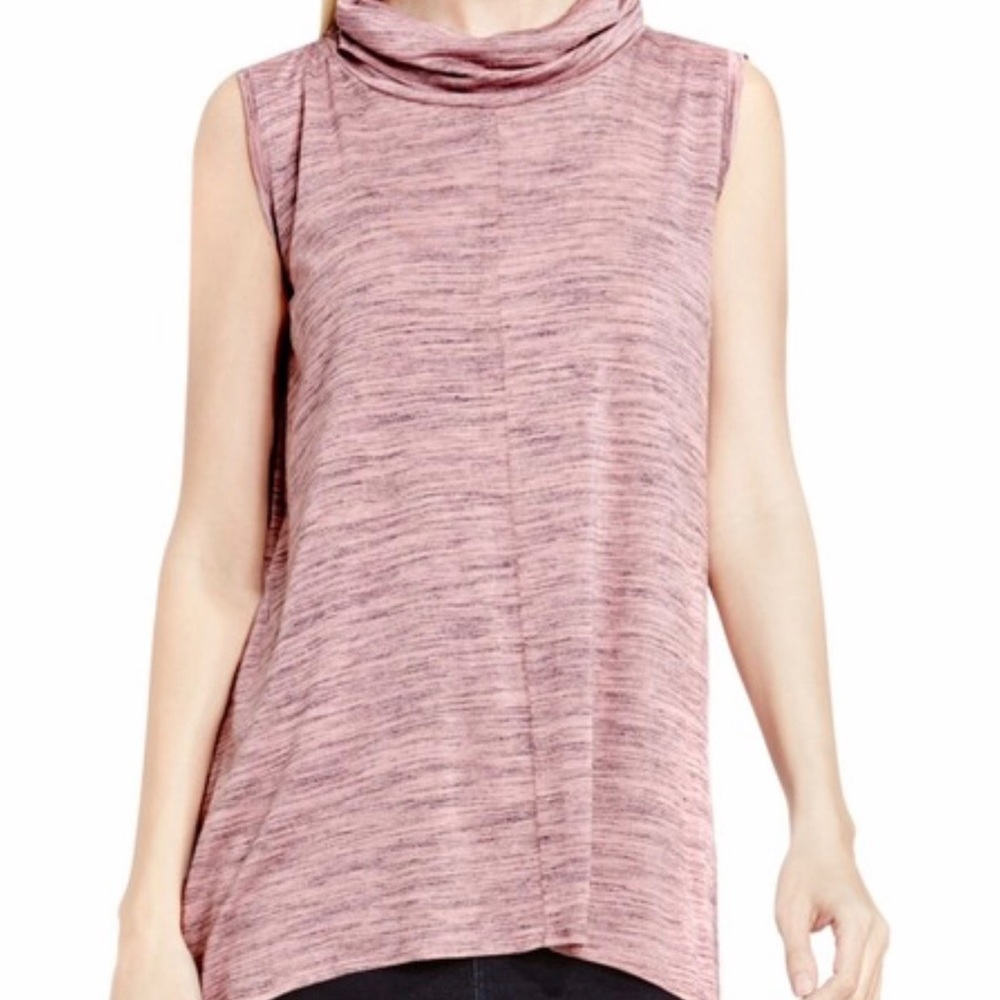 2/$20 Vince Camuto | Sleeveless Cowl Neck Tunic Top Size XS - Picture 1 of 5